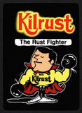 Vintage single playing card KILRUST cartoon boxer Mr Kilrust pictured Canton Ohio