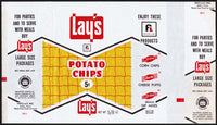 Vintage bag LAYS POTATO CHIPS 5 cents flat unassembled Frito-Lay Dallas Texas