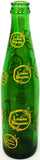 Vintage soda pop bottle LEMON BLOSSOMS green glass 10oz Maquoketa Iowa n-mint