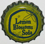 Vintage soda pop bottle cap LEMON BLOSSOMS SODA St Louis MO cork lined unused