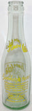 Vintage soda pop bottle LEMON COLA cartoon boy squeezing lemon 1940 Kansas City MO