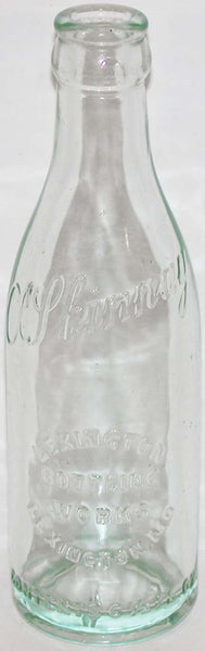 Vintage soda pop bottle LEXINGTON BOTTLING WORKS embossed O'Skinnay Missouri