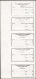 Vintage receipt LYON LUMBER COAL COMPANY Lot of 5 connected Carthage Illinois