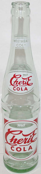 Vintage soda pop bottle MA CHERIE COLA Sweetheart woman pictured St Louis MO n-mint