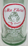 Vintage soda pop bottle MA CHERIE COLA Sweetheart woman pictured St Louis MO n-mint