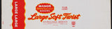 Vintage bread wrapper MANOR LARGE SOFT TWIST Kansas City MO 1956 new old stock