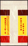 Vintage bag MARTINS POTATO CHIPS 10 cents Bacon Flavored Findlay Ohio n-mint