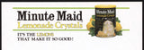 Vintage letterhead MINUTE MAID Lemonade Crystals Coca Cola new old stock n-mint+