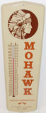 Vintage metal thermometer MOHAWK LIQUEUR indian pictured new old stock n-mint