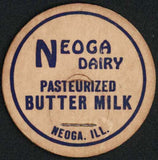 Vintage milk bottle cap NEOGA DAIRY Butter Milk Neoga Illinois new old stock