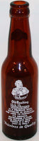 Vintage beer bottle OLD READING Pale Reserve Beer amber glass IRTP dated 1946