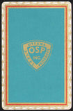 Vintage playing card OTTAWA STEEL PRODUCTS OSP Inc from Grand Haven Michigan