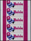 Vintage bread wrapper OUR PRIDE Raisin Bread chicken logo 1947 Norfolk VA GA NC