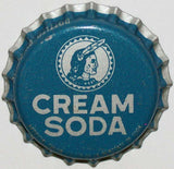 Vintage soda pop bottle cap POKAGON CREAM indian pictured Angola Indiana unused