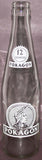 Vintage ACL soda pop bottle POKAGON indian pictured Angola Indiana unused n-mint+