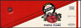 Vintage label POMCO Purple Plums pictured Potter McCune McKeesport Pennsylvania