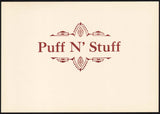 Vintage label PUFF N' STUFF cigar box inner unused new old stock n-mint+ condition