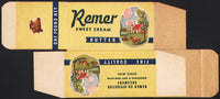 Vintage box REMER BUTTER farm scene 1937 Remer Cooperative Minnesota excellent++