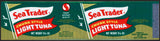 Vintage label SEA TRADER Tuna Safeway Oakland California 9 1/4oz unused n-mint+