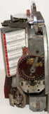 Vintage SEEBURG 100 WALL-O-MATIC jukebox complete with key red buttons original