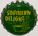 Vintage soda pop bottle cap SOUTHERN DELIGHT hillbilly pictured cork lined unused