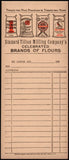 Vintage receipt STANARD TILTON MILLING St Louis MO 1920s flour sacks pic n-mint