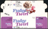 Vintage box ST CHARLES Ice Milk Fudge Twirl Missouri unused new old stock n-mint