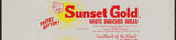 Vintage bread wrapper SUNSET GOLD 1959 Piggly Wiggly Stores Wisconsin Florida