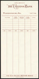 Vintage deposit slip THE CITIZENS BANK Warrensburg Missouri new old stock n-mint+