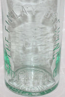 Vintage beer bottle THE FINLAY BREWING Toledo embossed quart applied top n-mint