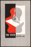 Vintage booklet THE TEETH AND THEIR CARE 1953 Whitehall Pharmacal New York n-mint