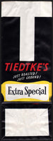Vintage bag TIEDTKES EXTRA SPECIAL COFFEE 1lb size Toledo Ohio unused n-mint