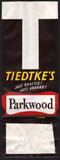Vintage bag TIEDTKES PARKWOOD COFFEE 1lb size Toledo Ohio new old stock n-mint