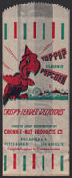 Vintage bag TOP POP POPCORN parrot pictured Chunk-E-Nut Philadelphia Los Angeles
