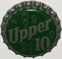 Vintage soda pop bottle cap UPPER 10 Royal Crown Cola Columbus GA cork unused