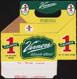 Vintage soda pop bottle carton VERNORS 1 Calorie Deliciously Different unused