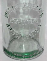 Vintage beer bottle WELZ and ZERWECK BREWERS Brooklyn NY embossed 24oz size