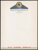 Vintage letterhead WESTERN QUEEN FLOUR girl pictured Terre Haute Indiana early one