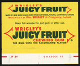 Vintage gum wrappers Lot Of 10 ALL DIFFERENT Beemans Wrigleys Adams Beech Nut