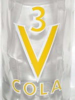 Vintage soda pop bottle 3V COLA Full Pint size 1961 unused new old stock n-mint+