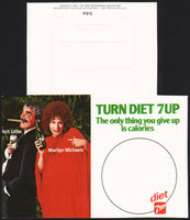 Vintage bottle ringer DIET 7 UP dated 1981 Rich Little Marilyn Michaels n-mint+