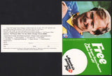Vintage carton stuffer 7 UP dated 1979 Pat Haden Los Angeles Rams unused n-mint+
