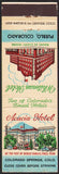 Vintage matchbook cover ACACIA and WHITMAN HOTEL Pikes Peak and Pueblo Colorado