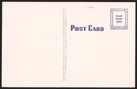 Vintage postcard ADMINISTRATION BLDG College of Emporia Kansas linen type unused