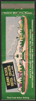 Vintage matchbook cover ALAMO PLAZA HOTEL COURTS with picture Little Rock Arkansas