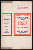 Vintage box ARNOLDS GELATIN DESSERT Blecha Food Wichita Kansas unused excellent++