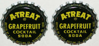 Soda pop bottle caps Lot of 100 A TREAT GRAPEFRUIT COCKTAIL unused new old stock