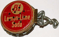 Vintage soda pop bottle cap B-1 LEMON LIME metal recapper sprinkler top unused