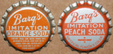 Vintage soda pop bottle caps BARQS Collection of 2 different new old stock condition