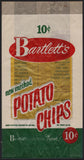 Vintage bag BARTLETTS POTATO CHIPS 10 cents Wichita Kansas City unused n-mint